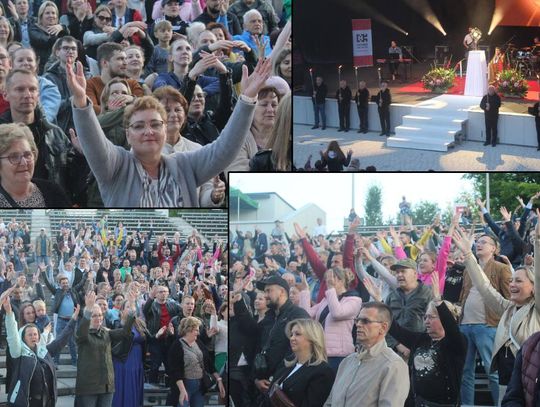 Chełm. Tak chełmianie na Wieczorze Chwały wielbili Jezusa Chrystusa [ZDJĘCIA + FILMY]