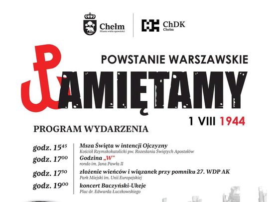 Wydarzenia 1 sierpnia połączą modlitwę, symboliczne spotkanie przy Godzinie „W” oraz wieczorny koncert poświęcony pamięci bohaterów 1944 roku.
