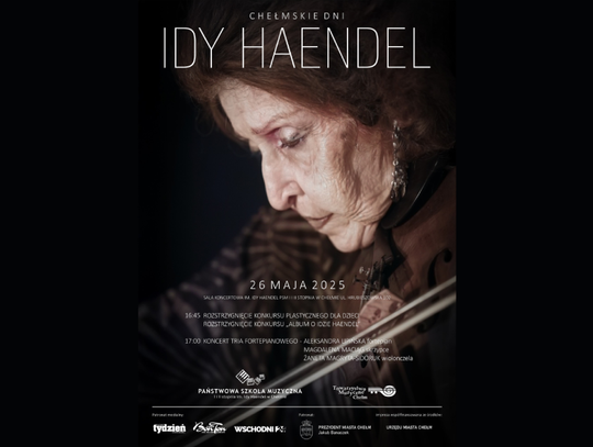 Chełm uczci pamięć Idy Haendel podczas dorocznych "Dni Idy Haendel"