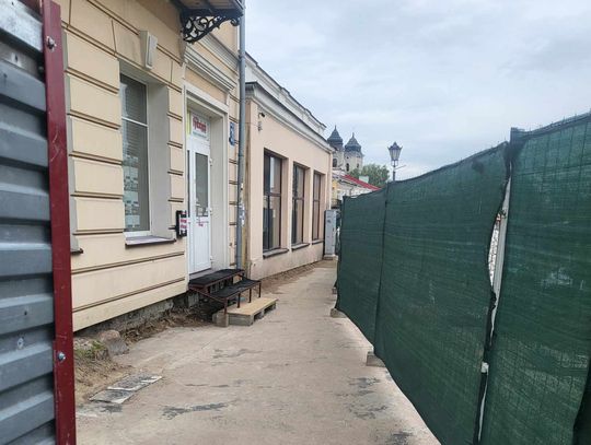 Chełm. Uwaga! Obok naszej redakcji na razie nie przejdziecie!