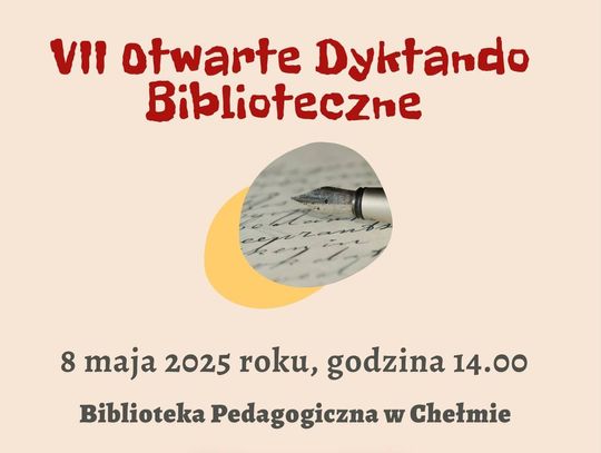 Chełm. VII Otwarte Dyktando Biblioteczne "Spisz się!"