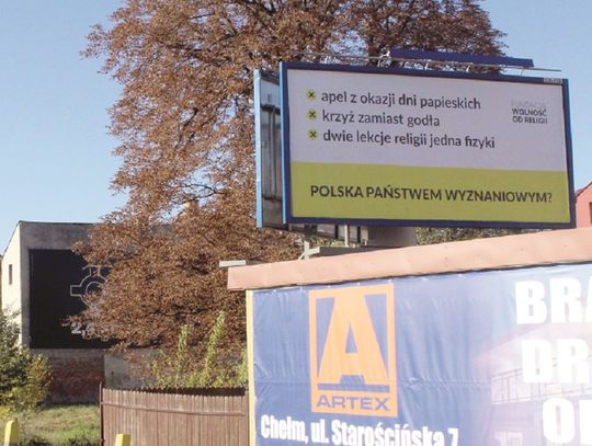 Chełm w antykościelnej kampanii