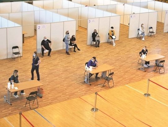 Chełm: W hali już się nie zaszczepisz