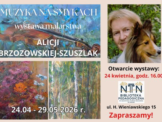 Wernisaż odbędzie się 24 kwietnia o godzinie 16:00