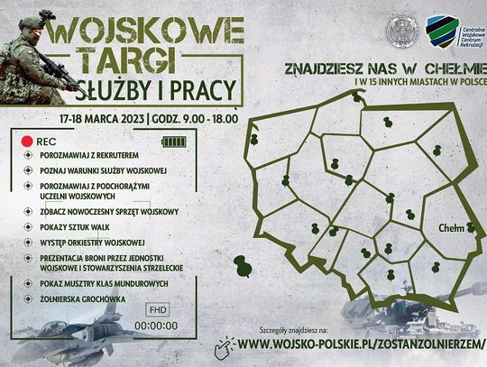 Chełm: Wojskowe Targi Służby i Pracy już niedługo w naszym mieście