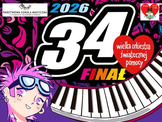 Koncert w Państwowej Szkole Muzycznej na rzecz WOŚP odbędzie się 23 stycznia o godzinie 17:00.