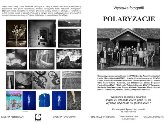 Chełm. Wystawa fotografii "Polaryzacje"