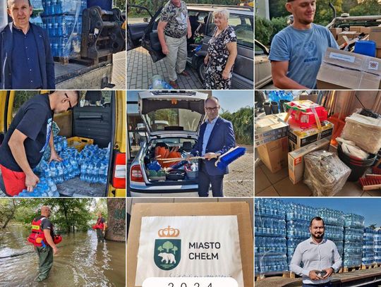 Chełmianie pomagają powodzianom [GALERIA ZDJĘĆ]