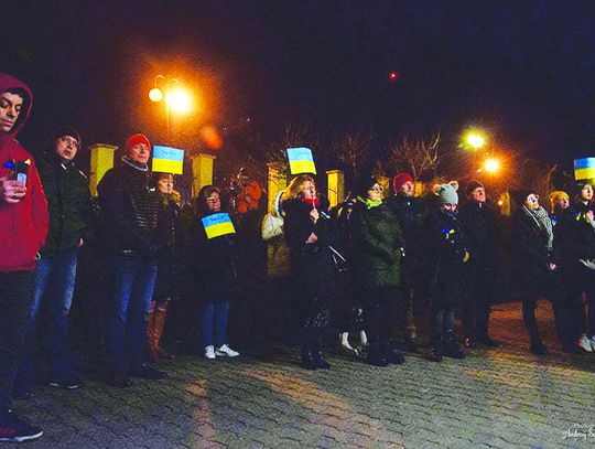 Chełmianie solidarni z Ukrainą