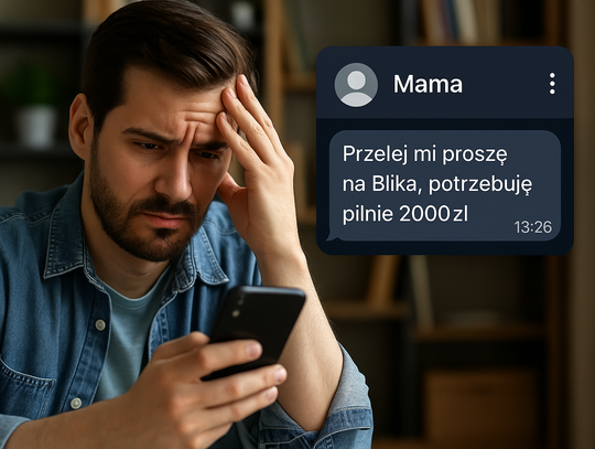 Chełmianin stracił ponad 2 tysiące złotych po prośbie o Blika od „matki”