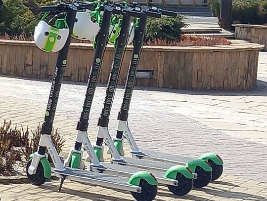 Chełm: Już hulają na hulajnogach!