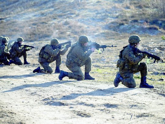 Chełmscy terytorialsi ćwiczą na poligonie