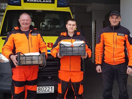 Ciepły posiłek dla ratowników