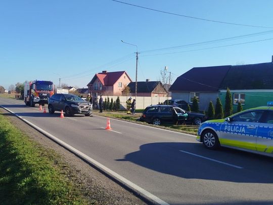 Ciężarówka wjechała w pieszego, a volvo w bmw