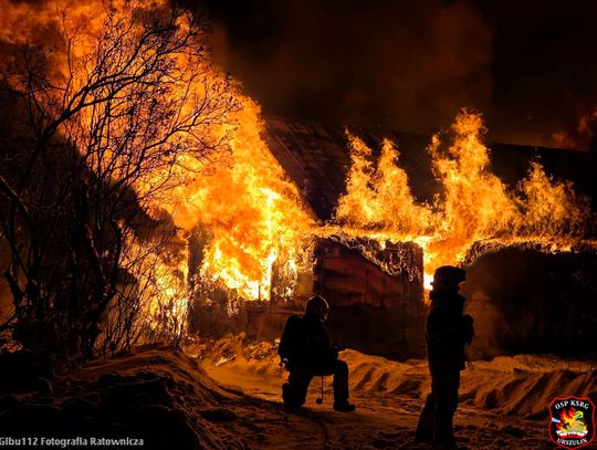 Pożary dwóch domów w powiecie włodawskim.