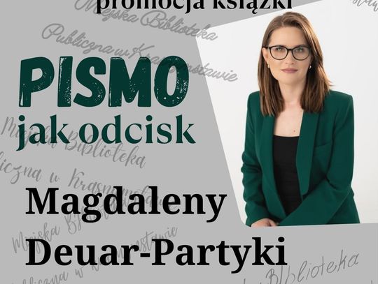 Czy pismo zdradza nasze tajemnice? Spotkanie autorskie w MBP Krasnystaw