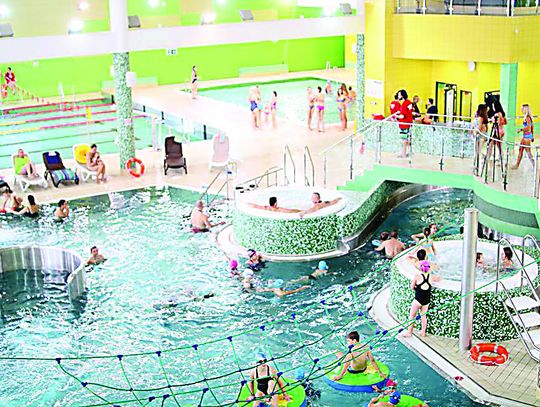 Czysta woda w aquaparku