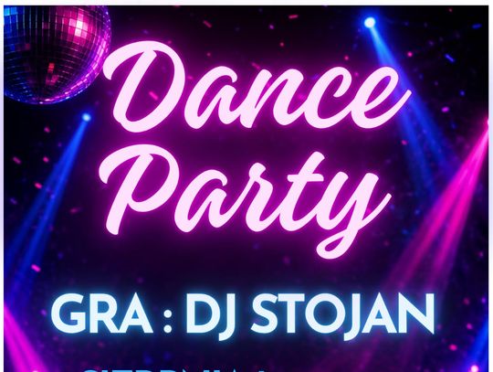 1 sierpnia o godzinie 21:00 na molo przy stawie w Wojsławicach odbędzie się Dance Party.