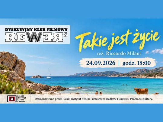 DKF Rewers zaprasza 24 września o godz. 18.00 do CKF Zorza w Chełmie na pokaz filmu „Takie jest życie” i dyskusję z udziałem Agnieszki Bąk.