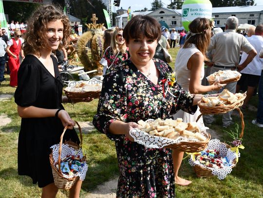 Dożynki powiatu krasnostawskiego w Białce. Znamy odznaczonych i laureatów konkursów [ZDJĘCIA]