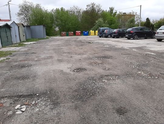 Droga jak po bombardowaniu