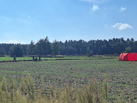 Drugi dron znaleziony w powiecie zamojskim. Na miejscu pracowały służby i prokurator