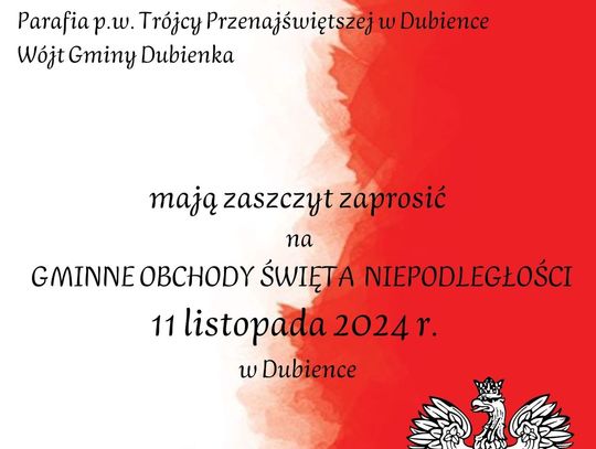 Dubienka uroczyści świętuje Niepodległość