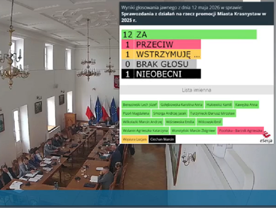 Dyskusja o promocji Krasnegostawu. Radni pytali o strategię, inwestorów i nieaktualne informacje na stronie miasta Dyskusja o promocji Krasnegostawu. Radni pytali o strategię, inwestorów i nieaktualne informacje na stronie miasta