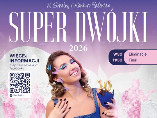 Dziesiąta odsłona konkursu Super Dwójki w II Liceum Ogólnokształcącym w Chełmie