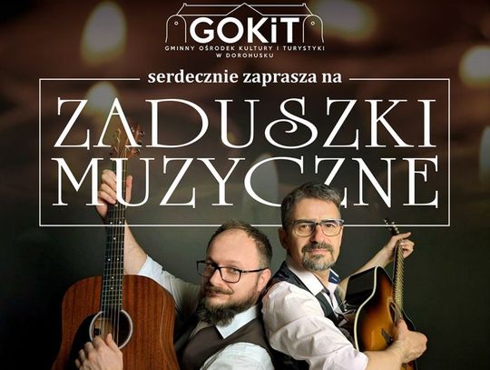 "Echa Poetów" zabrzmią w Dorohusku z duetem Kazimierczak & Pikus