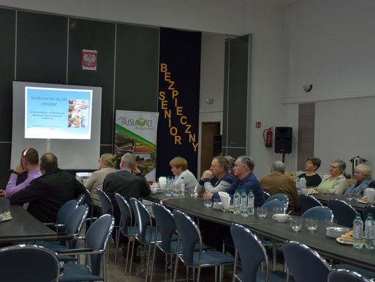 Fajsławice. Seniorzy mają być sprytniejsi od oszustów