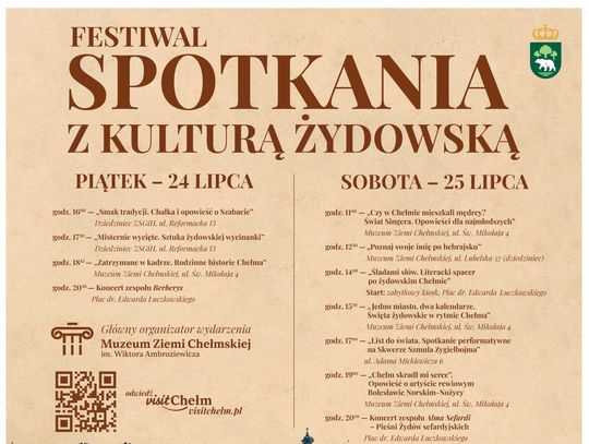 Festiwal "Spotkania z Kulturą Żydowską" w Chełmie