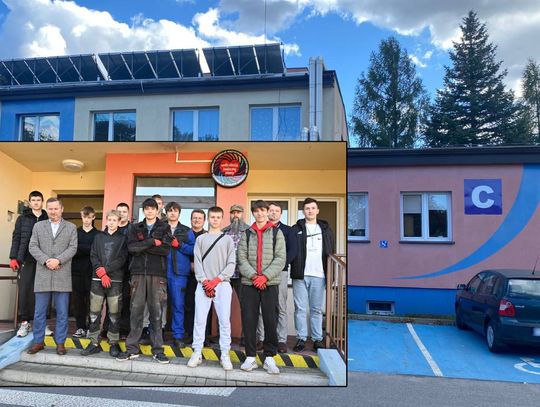 Geriatria już w budynku C. W przeprowadzce pomogli uczniowie. Modernizacja włodawskiego szpitala trwa