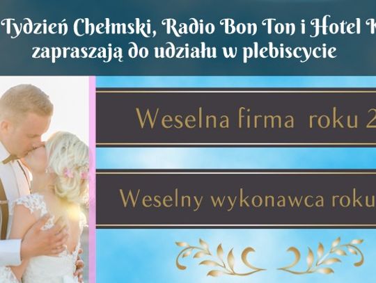 Głosowanie Weselna Firma i Weselny Wykonawca 2017