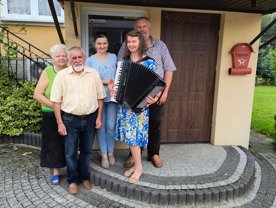 Gm. Białopole. Gdzieś pomiędzy piano i forte. Patrycja Wilgos i jej powołanie - akordeon [FILMY]