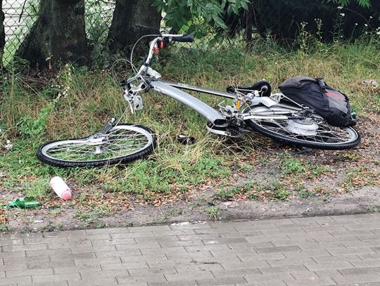 Gm. Chełm. Autobusem potrącił rowerzystę