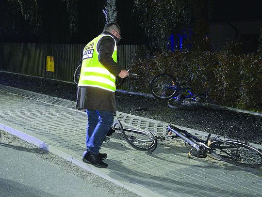 Gm. Chełm: Pijany kierowca staranował rowerzystów