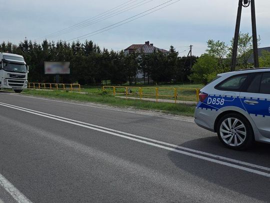 Gm. Chełm. Potrącony przez ciężarówkę 70-latek był nietrzeźwy