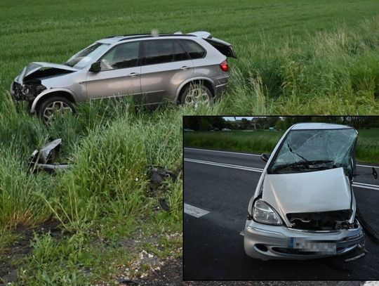 Gm. Chełm. Zderzenie na skrzyżowaniu w Depułtyczach Królewskich. Trzy osoby trafiły do szpitala