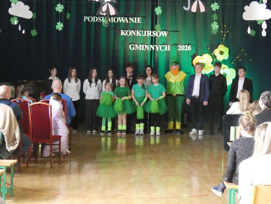 19 marca w Szkole Podstawowej w Stołpiu miało miejsce, tradycyjne już w przypadku tej placówki, wydarzenie podsumowujące trzy gminne konkursy. Rywalizacja przebiegała w trzech kategoriach.