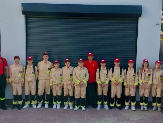 Gm. Fajsławice. Młodzi druhowie z Woli Idzikowskiej zyskali wsparcie