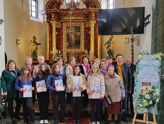 Gm. Gorzków. Pamiętali o naszym papieżu