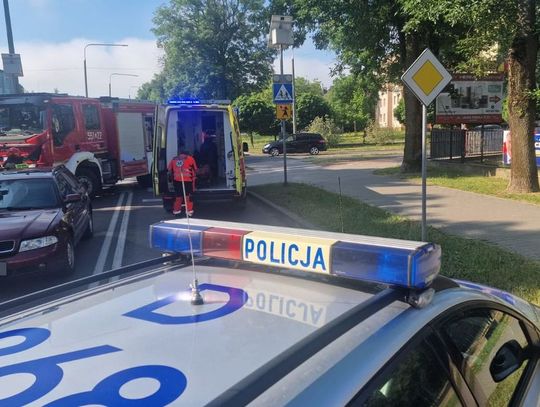 Włodawa. Rowerzysta zderzył się z audi. Trafił do szpitala