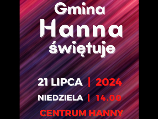 Gm. Hanna. Imieniny Hanny. Będzie tort i upominki dla imienniczek