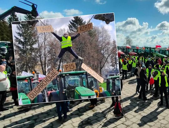 Lubelskie: Rolnicy protestują w Czerniczynie. "Zostaliśmy oszukani" [ZDJĘCIA]