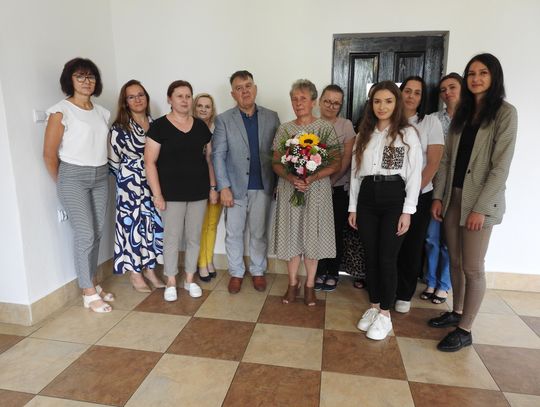 Gm. Izbica. Szesnaście lat służby ludziom. Elżbieta Malczewska przeszła na emeryturę