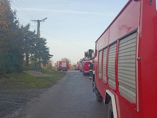 Gm. Kraśniczyn. Pożar w Surhowie. Iskrzyła skrzynka elektryczna