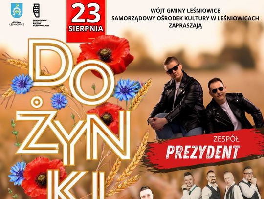 23 sierpnia w Horodysku odbędą się Dożynki Gminne nad Zalewem Maczuły.