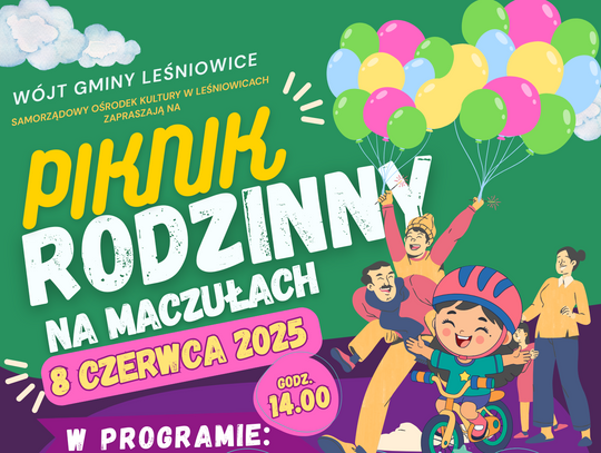 Gm. Leśniowice. Piknik Rodzinny w Horodysku. Zaproszenie do wspólnej zabawy i edukacji