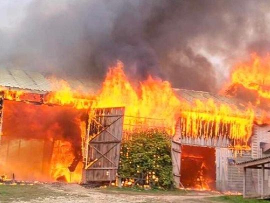 Gm. Rudnik. Pożar zniszczył wszystko. Rodzina prosi o pomoc